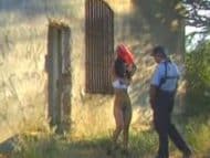 Boliviana tetona follada por la fuerza por un policía